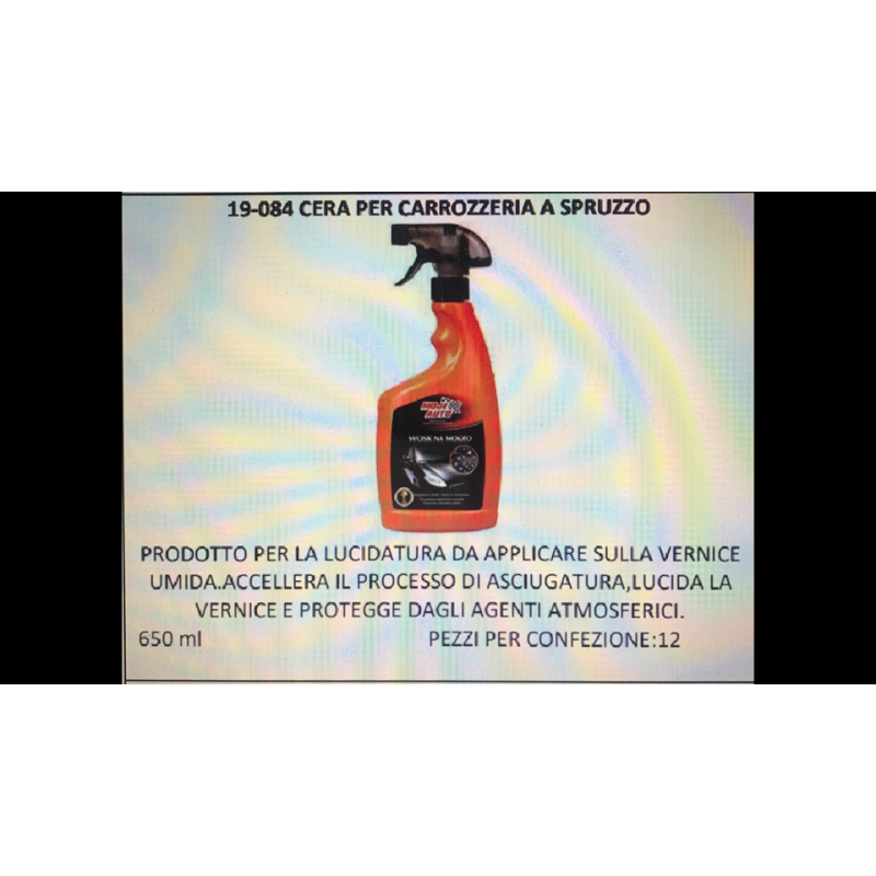 CERA PER AUTO A SPRUZZO 650ML